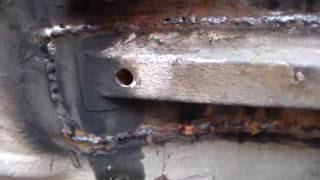 Перевариваем задние лонжероны.Digested rear spars.