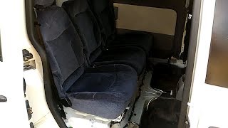 Задний ряд сидений Caddy переделка