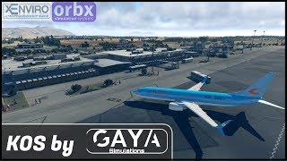 [ XP11 ] ORBX KOS by GAYA SIMULATIONS + NEW ZIBO UPDATE 3.39 | LIRF ✈ LGKO |  SFD GLOBAL + xENVIRO