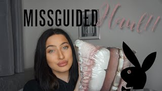 MISSGUIDED TRY ON HAUL APRIL 2019 X PLAYBOY COLLECTION | Leigha Sorrell
