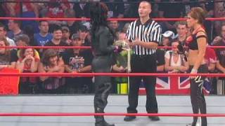 TNA Knockouts In Action with Mickie James