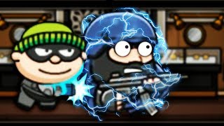 ВОРИШКА БОБ 4! Грабим ЮВЕЛИРНЫЙ МАГАЗИН Мультяшная игра для детей про воришку Bob The Robber 4