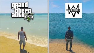 ГТА 5 ХУЖЕ ВАТЧ ДОГС 2?! СРАВНЕНИЕ GTA 5 И WATCH DOGS 2! GTA 5 VS WATCH DOGS 2 ⚡ГАРВИН