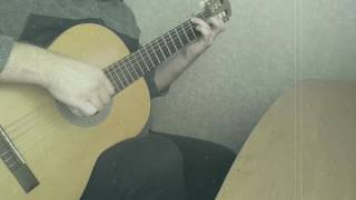 Yesterday - The Beatles на классической гитаре. Вчера - Битлз.