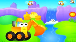 Мультики Мультфильмы для детей Рабочие машины Экскаватор