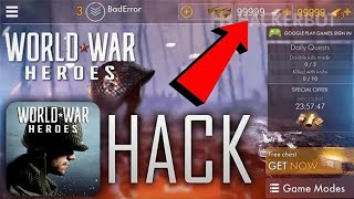 How to Download Hack/Mod World War Heroes ( UNLIMITED MONEY )game Updated in Latest Version