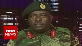 Zimbabwe's military seizes state TV - BBC News