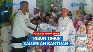 HUT ke 19, Tribun Timur Salurkan Bantuan Makanan ke Panti Asuhan Qudratul Ummah