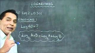 Logaritmo ejercicios, aqui algunas propiedades de lo logaritmos