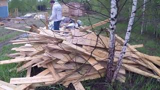Дачные выходные .Шашлык. Огород.Идут дожди(