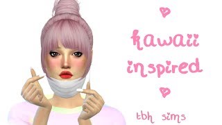 Kawaii Inspired Sim - Sims 4 Speed CAS