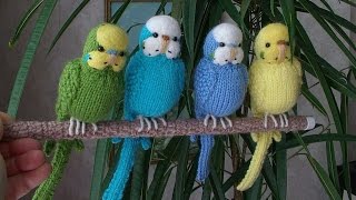 Вязаные игрушки  Птицы своими руками