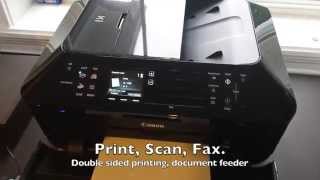 Canon MX922 Unpacking and Setup