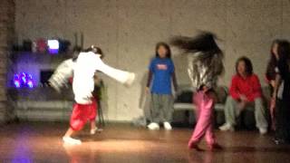 神奈川県綾瀬市のダンススクールで即興JEWELダンスバトルVOL.１　ガールズキッズダンサー