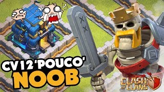 ATENÇÃO! SE BEBER NÃO JOGUE CLASH OF CLANS | VIDA DE CV12 NOOB #10