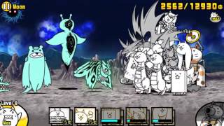 Battle cats - Into the future Chapter 1 Moon, Attempt No. 1