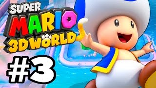 Super Mario 3D World Läpipeluu Osa 3 Kolmas Maailma (60fps)
