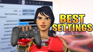 BEST Settings For Controller On Fortnite | Keybinds + Sensitivity + Dead Zones (Xbox + PS4)
