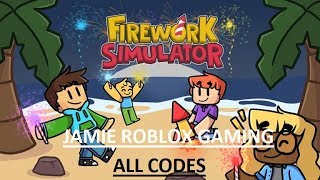 [CODES] ALL NEW FIREWORK SIMULATOR CODES!!