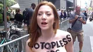Rachel Jessee discusses GOTOPLESS DAY PRIDE PARADE NYC