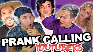 PRANK CALLING PEOPLE BUT WE CAN'T HEAR THEM