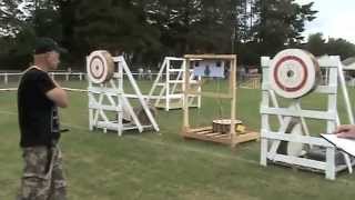 Чемпионат мира по метанию ножей 2014 упражнение "Дуэль" "Duel" fast draw