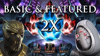 Triple Basic & Double Featured 5 Star Crystal Opening | Marvel: Contest of Champions