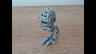 LEGO STAR WARS AT ST Imperial Walker Instructions Magazine gift July 2018