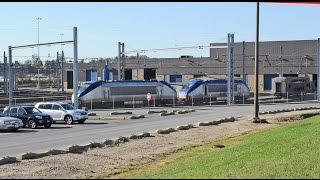 Amtrak Ivy City Yard Shop Tour 11-10-13