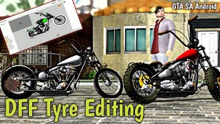 [SAM Editor] DFF Tyre Editing In GTA Sa Android
