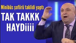 Sinan Engin minibüs şoförü taklidi yaptı, peki Rasim neden kaçtı??