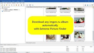 Download any imgsrc.ru album with Extreme Picture Finder