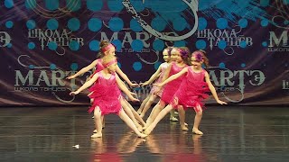 "Регтайм" танцы для детей 3-6 лет школа танцев МАРТЭ