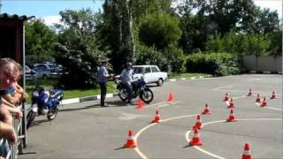 Площадка в ГАИ Зеленограда от MotoPraktika