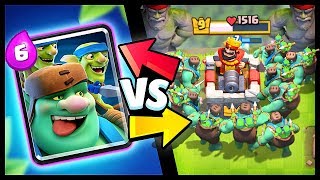 NEW! GOBLIN GIANT vs ALL CARDS | Clash Royale Goblin Giant Gameplay