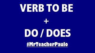 Aula de Inglês:#11 ENEM (Simple Present) VERB TO BE and DO/DOES
