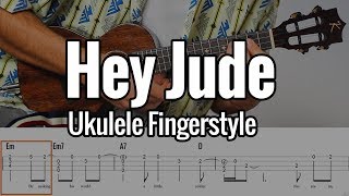 The Beatles - Hey Jude (Ukulele Fingerstyle + Free Tabs)