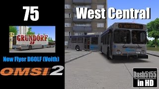 Grundorf Extended Route 75 With New Flyer D60LF (Voith) - OMSI 2