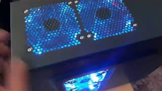 Охлаждение компьютера. Кулер в корпус. Xilence XF044 Blue. 120*120мм