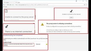 How to Fix All Internet Proxy Server Errors in Windows 10/8/7