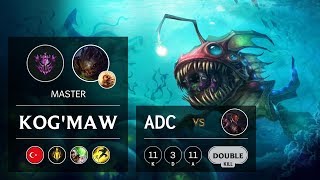 Kog'Maw ADC vs Lucian - TR Master Patch 10.1