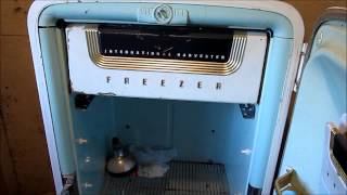 My INTERNATIONAL HARVESTER refrigerator!  WOW!