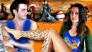 У МЕНЯ ВОЛОСАТЫЕ НОГИ?! ㋛ Shtukensia
