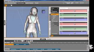 Creación y animación de un personaje con Daz Studio 4 Pro y Unity. Parte 1 de 2.
