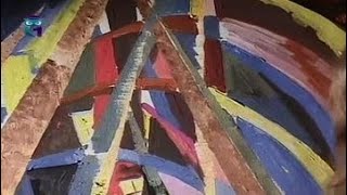 Уроки рисования (№ 98) гуашью. Учимся передавать ритмические цветовые ряды