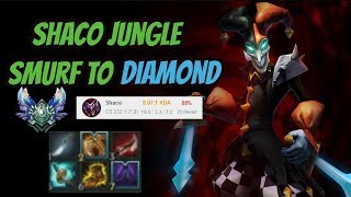 Shaco Jungle Smurfing to Diamond [League of Legends] Full Gameplay - Infernal Shaco