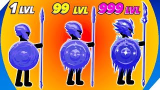 ЭВОЛЮЦИЯ СТИКМЕНА - КОПЬЕТОНА ЧТОБЫ ПОБЕДИТЬ СТИКМЕНОВ ВРАГОВ - Stick War Legacy. Игры для андроид