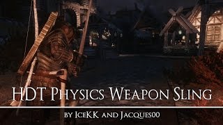 HDT Physics Weapon Sling - The Elder Scrolls V Skyrim - Mod Spotlight