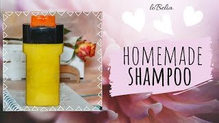 Easy to make natural homemade SHAMPOO with nettle tea / loBelia