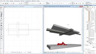 Showing hidden lines of floor plan-based ARCHICAD 3D documents